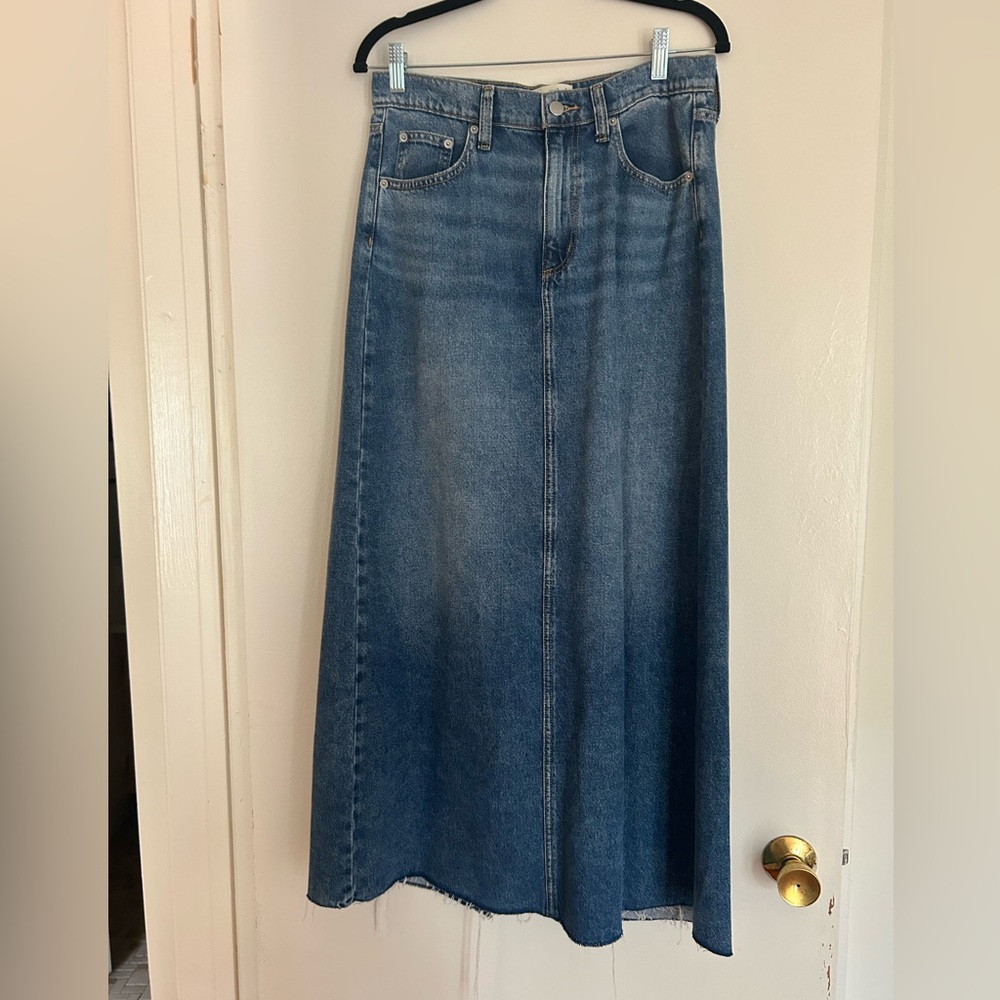 Universal Thread Blue Denim maxi skirt